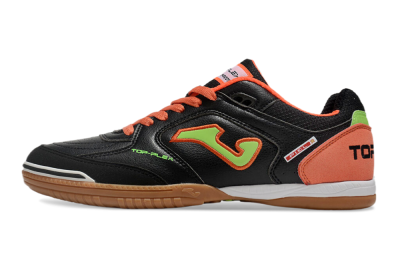 Joma Top Flex IC Low-Tops Football Shoes - Black/Yellow/Red