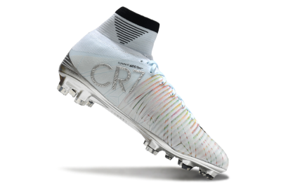 Nike Zoom Superfly 5 Elite FG High-Tops Football Boots - Blue/Black/Rainbow