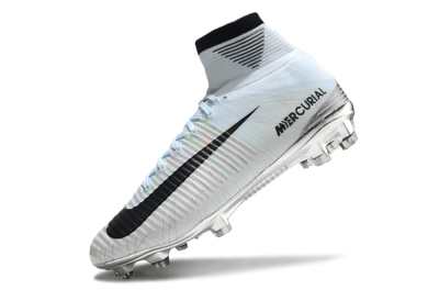 Nike Zoom Superfly 5 Elite FG High-Tops Football Boots - Blue/Black/Rainbow