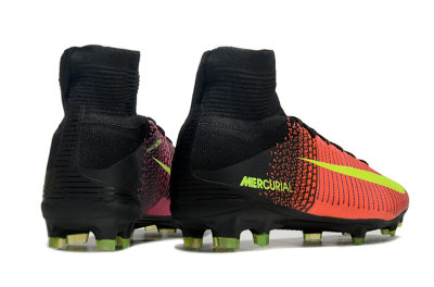 Nike Zoom Superfly 5 Elite FG High-Tops Football Boots - Red/Black/Yellow