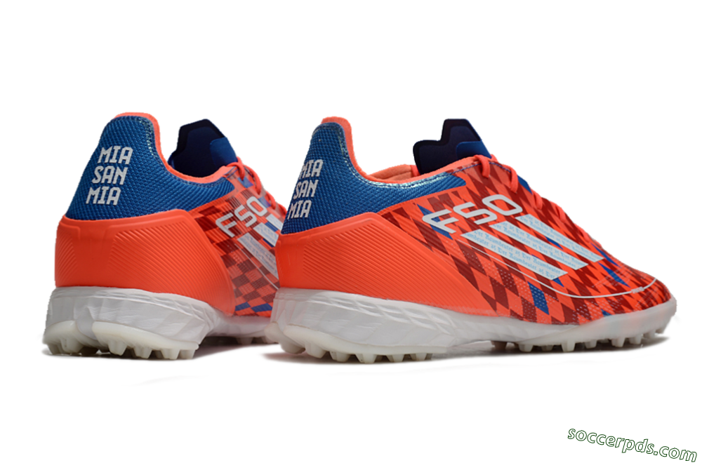Adidas F50 Pro TF Low-Tops Football Shoes - Red/White/Blue 6