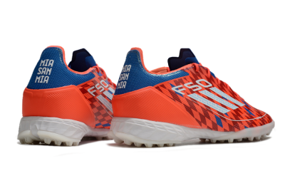 Adidas F50 Pro TF Low-Tops Football Shoes - Red/White/Blue