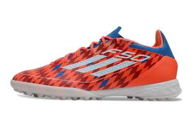Adidas F50 Pro TF Low-Tops Football Shoes - Red/White/Blue
