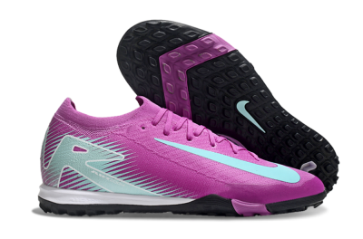 Nike Air Zoom Mercurial Vapor 16 Elite TF Low-Tops Football Shoes - Pink/Jade/White