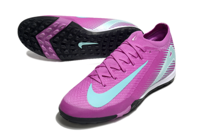 Nike Air Zoom Mercurial Vapor 16 Elite TF Low-Tops Football Shoes - Pink/Jade/White