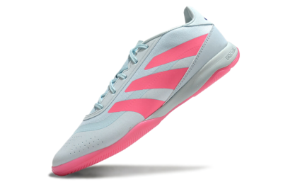 Adidas Predator 24 Elite IC Low-Tops Football Shoes - Jade/Pink/Black