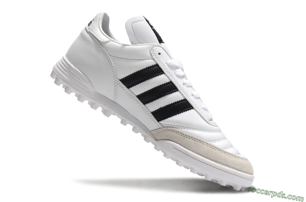 Adidas Mundial Team Astro TF Low-Tops Football Shoes - White/Black/Gold 4