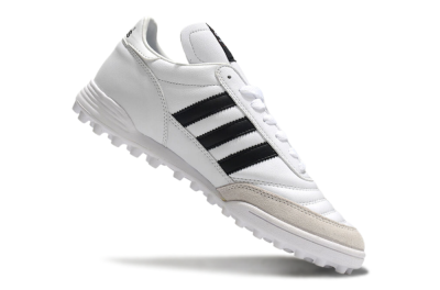Adidas Mundial Team Astro TF Low-Tops Football Shoes - White/Black/Gold