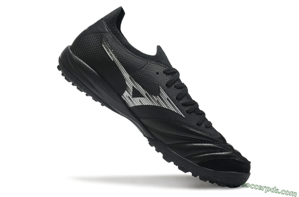 Mizuno Morelia Neo Sala M8 TF Low-Tops Football Shoes - Black/White 4