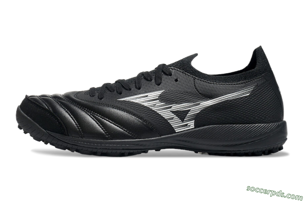 Mizuno Morelia Neo Sala M8 TF Low-Tops Football Shoes - Black/White 2