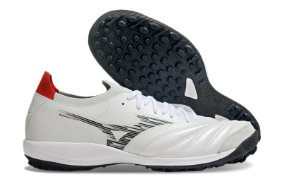 Mizuno Morelia Neo Sala M8 TF Low-Tops Football Shoes - Beige/Black/Red