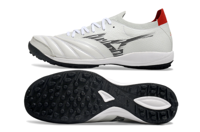 Mizuno Morelia Neo Sala M8 TF Low-Tops Football Shoes - Beige/Black/Red