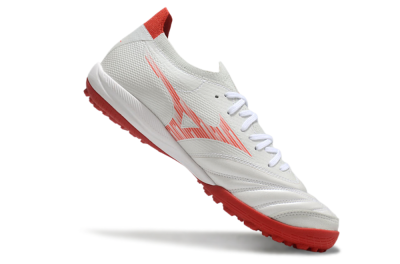 Mizuno Morelia Neo Sala M8 TF Low-Tops Football Shoes - Beige/Red/White