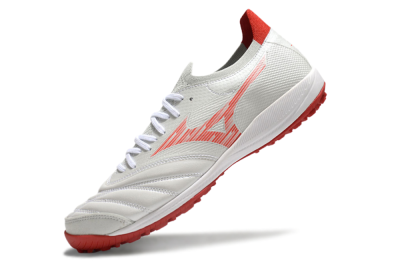 Mizuno Morelia Neo Sala M8 TF Low-Tops Football Shoes - Beige/Red/White