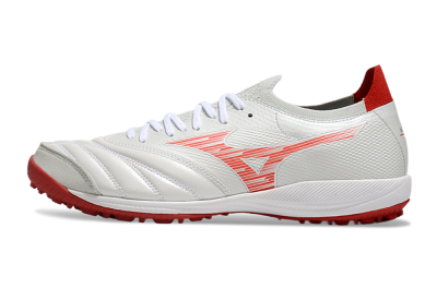 Mizuno Morelia Neo Sala M8 TF Low-Tops Football Shoes - Beige/Red/White