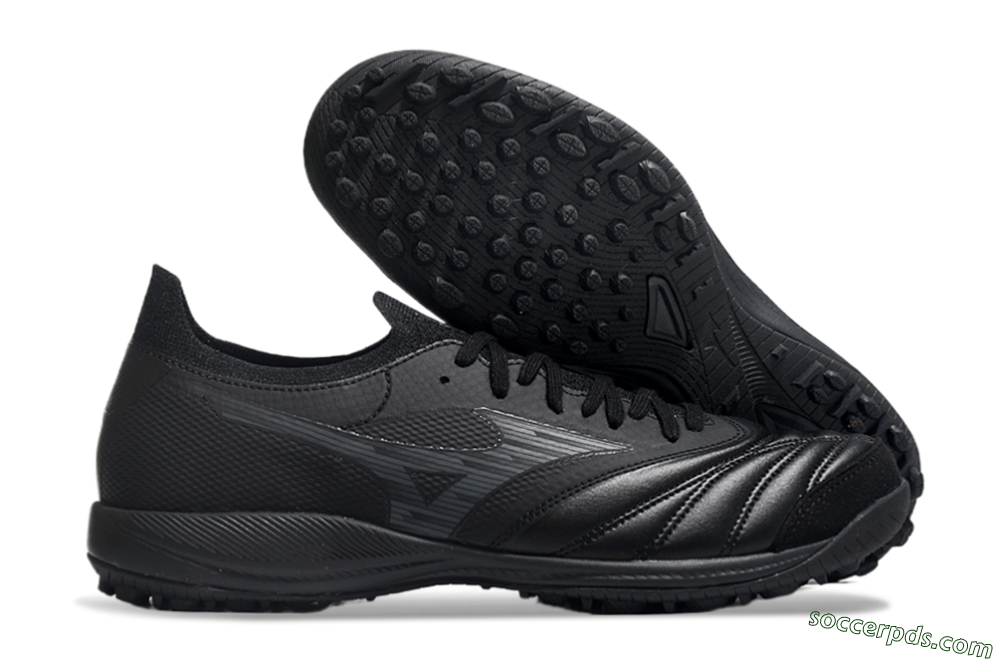 Mizuno Morelia Neo Sala M8 TF Low-Tops Football Shoes - Black/Grey 1
