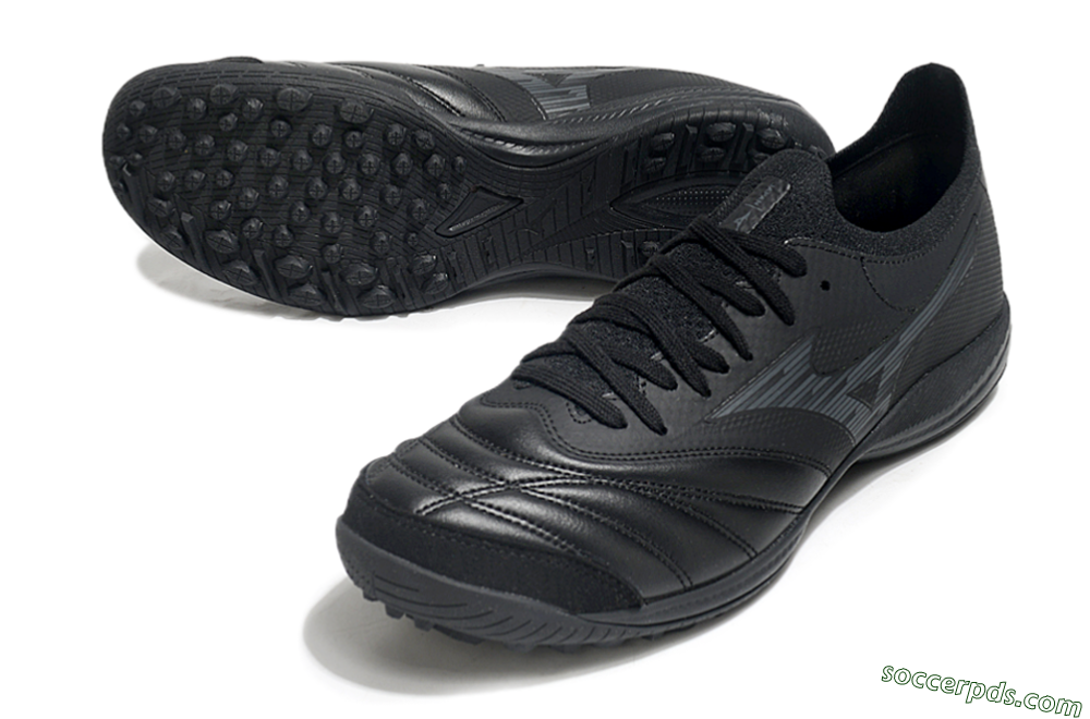 Mizuno Morelia Neo Sala M8 TF Low-Tops Football Shoes - Black/Grey 3