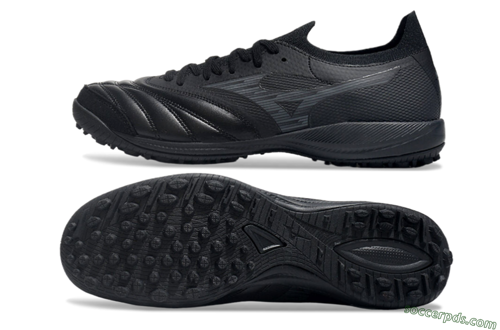 Mizuno Morelia Neo Sala M8 TF Low-Tops Football Shoes - Black/Grey 0