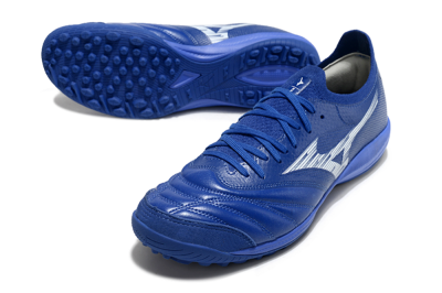 Mizuno Morelia Neo Sala M8 TF Low-Tops Football Shoes - Blue/White