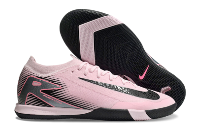 Nike Air Zoom Mercurial Vapor 16 Elite IC Low-Tops Football Shoes - Pink/Silver/Red