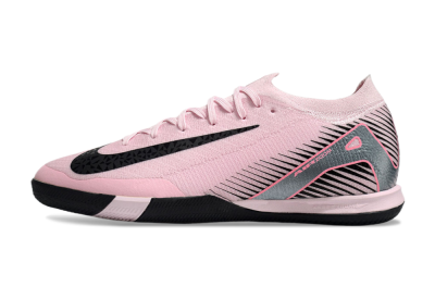 Nike Air Zoom Mercurial Vapor 16 Elite IC Low-Tops Football Shoes - Pink/Silver/Red