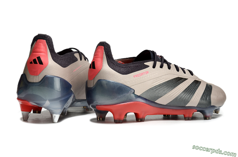 Adidas Predator 24 Elite SG Low-Tops Football Boots - Gold/Blue/Red 6