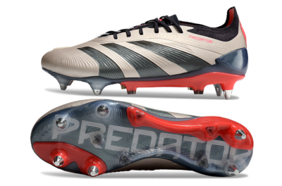 Adidas Predator 24 Elite SG Low-Tops Football Boots - Gold/Blue/Red