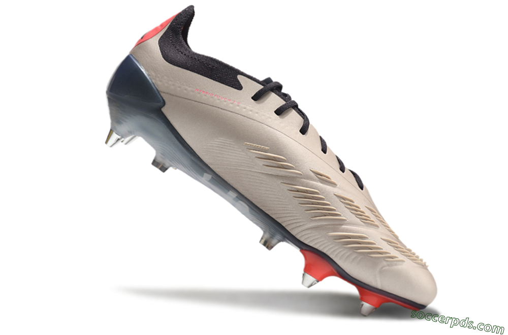 Adidas Predator 24 Elite SG Low-Tops Football Boots - Gold/Blue/Red 4