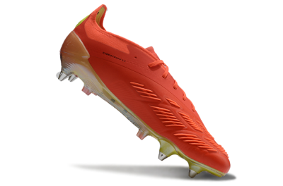 Adidas Predator 24 Elite SG Low-Tops Football Boots - Red/Black/Yellow
