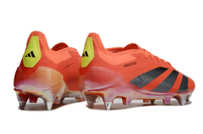 Adidas Predator 24 Elite SG Low-Tops Football Boots - Red/Black/Yellow