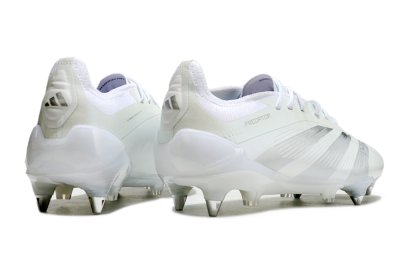 Adidas Predator 24 Elite SG Low-Tops Football Boots - Beige/White/Silver