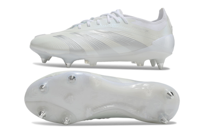Adidas Predator 24 Elite SG Low-Tops Football Boots - Beige/White/Silver