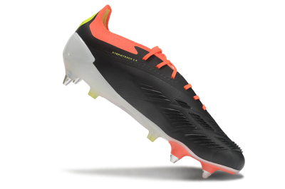 Adidas Predator 24 Elite SG Low-Tops Football Boots - Black/White/Red