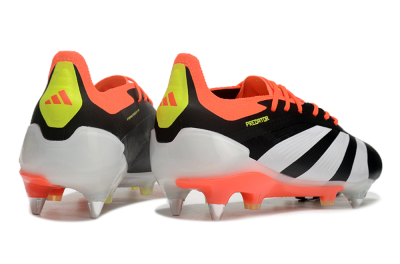 Adidas Predator 24 Elite SG Low-Tops Football Boots - Black/White/Red