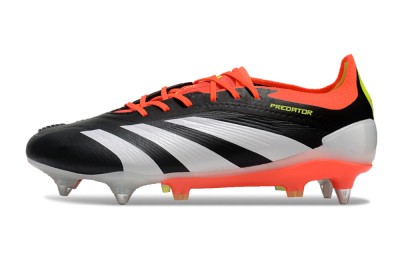 Adidas Predator 24 Elite SG Low-Tops Football Boots - Black/White/Red