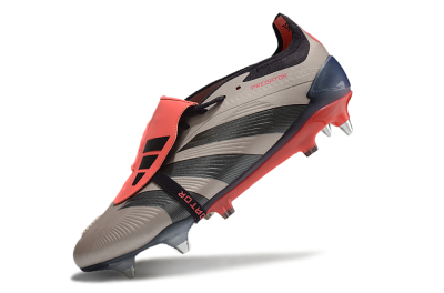 Adidas Predator Elite Foldover Tongue SG Low-Tops Football Boots - Gold/Blue/Red