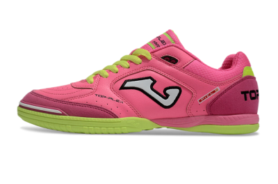 Joma Top Flex IC Low-Tops Football Shoes - Pink/White/Yellow