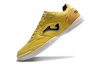 Joma Top Flex IC Low-Tops Football Shoes - Yellow/Black/Silver