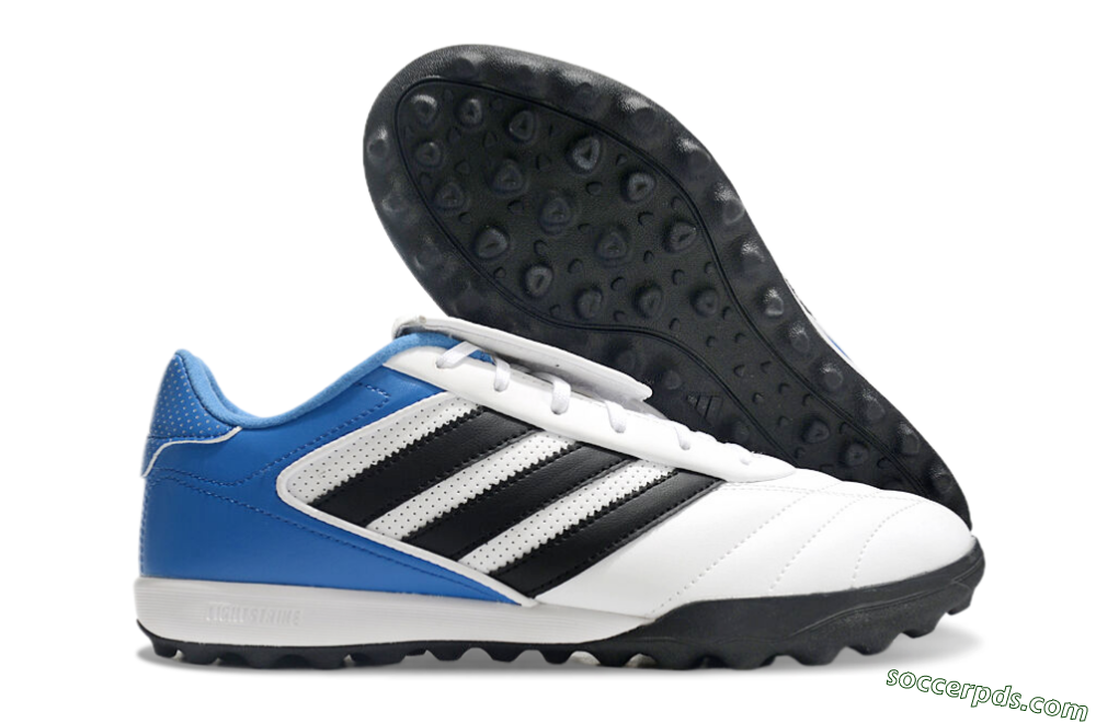 Adidas Copa Gloro 2 TF Low-Tops Football Shoes - White/Black/Blue 1