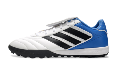 Adidas Copa Gloro 2 TF Low-Tops Football Shoes - White/Black/Blue