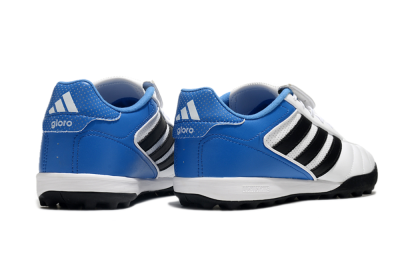 Adidas Copa Gloro 2 TF Low-Tops Football Shoes - White/Black/Blue