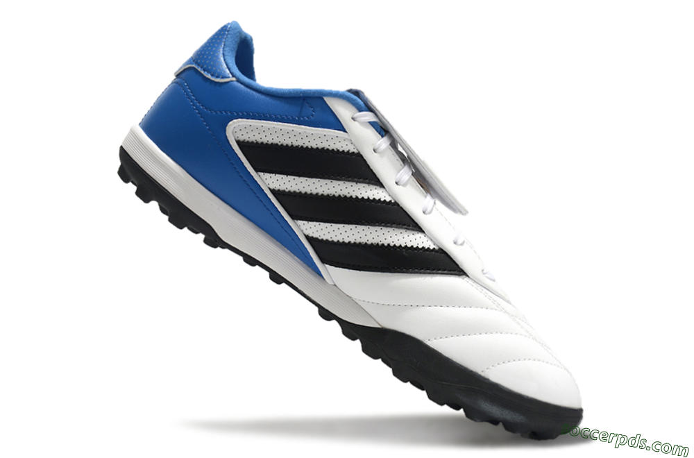 Adidas Copa Gloro 2 TF Low-Tops Football Shoes - White/Black/Blue 4