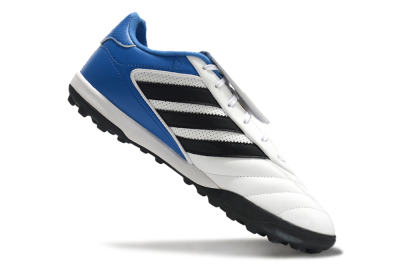 Adidas Copa Gloro 2 TF Low-Tops Football Shoes - White/Black/Blue