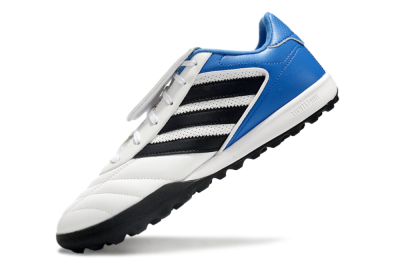 Adidas Copa Gloro 2 TF Low-Tops Football Shoes - White/Black/Blue