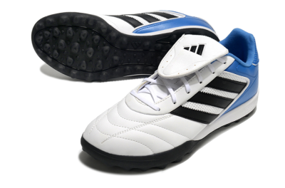 Adidas Copa Gloro 2 TF Low-Tops Football Shoes - White/Black/Blue