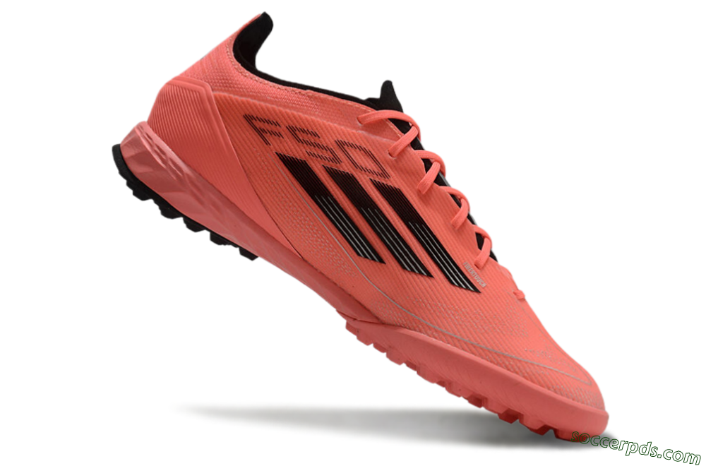 Adidas F50 Pro TF Low-Tops Football Shoes - Red/Black 4