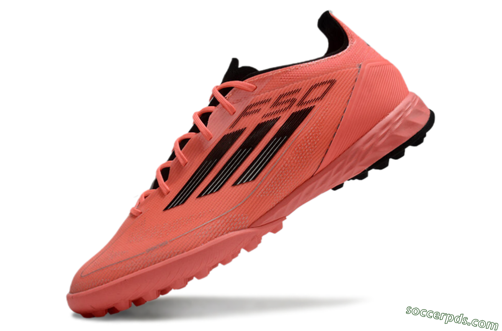 Adidas F50 Pro TF Low-Tops Football Shoes - Red/Black 5