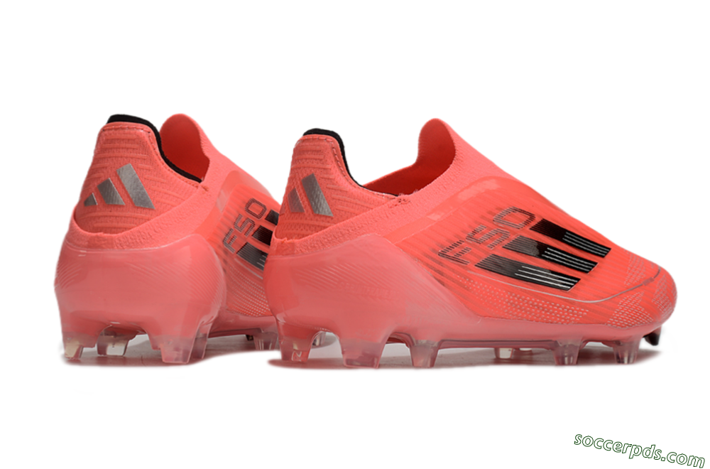 Adidas F50 Elite Laceless FG Low-Tops Football Boots - Red/Black 6