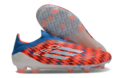 Adidas F50 Elite Laceless FG Low-Tops Football Boots - Red/White/Blue