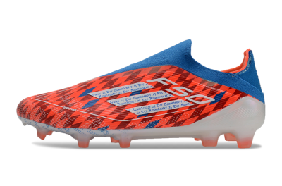Adidas F50 Elite Laceless FG Low-Tops Football Boots - Red/White/Blue